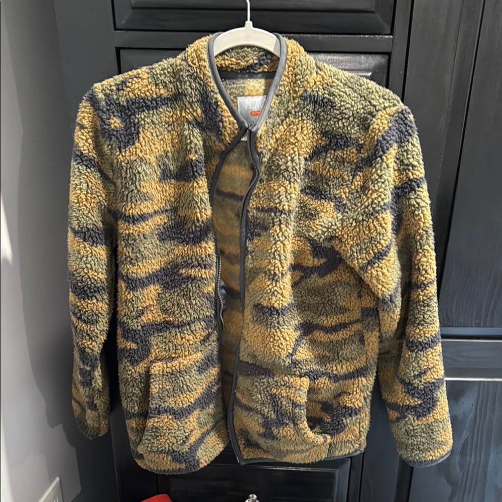 Camouflage Sherpa Jacket